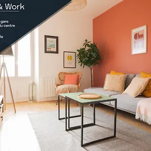 Chill And Work / Gare Tgv / Beau T2 Renove Apartamento